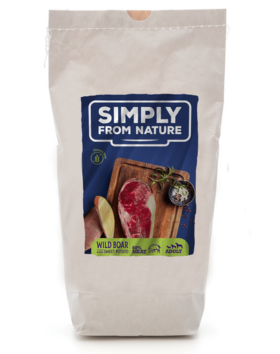 SIMPLY FROM NATURE Hrana uscata pentru caini coapta in cuptor, carne de mistret 1,2 kg