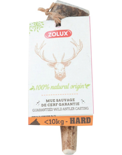 ZOLUX Corn de cerb pentru caini Hard XS snack natural