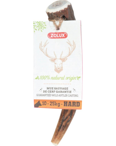 ZOLUX Corn de cerb intreg pentru caini Hard S recompensa naturala