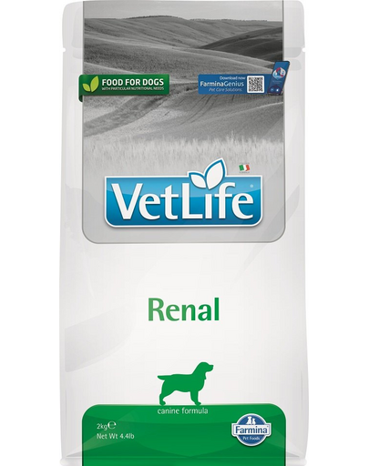 FARMINA Vet Life Renal 2 kg Hrana uscata caini cu probleme renale