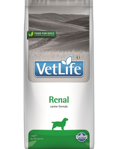 FARMINA Vet Life Renal Hrana uscata pentru caini cu boli renale 12 kg