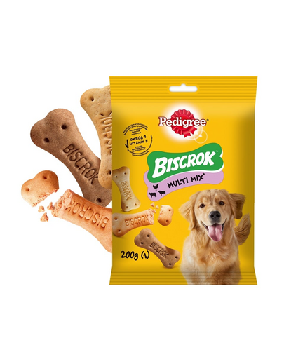 PEDIGREE Multi Biscrok biscuiti pentru caini 200 g
