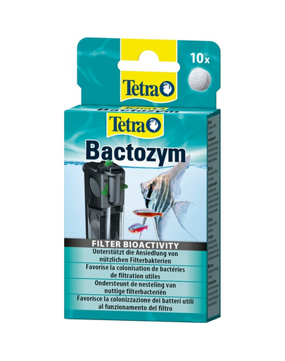 TETRA Tratament apa Tetra Bactozym, 10 buc