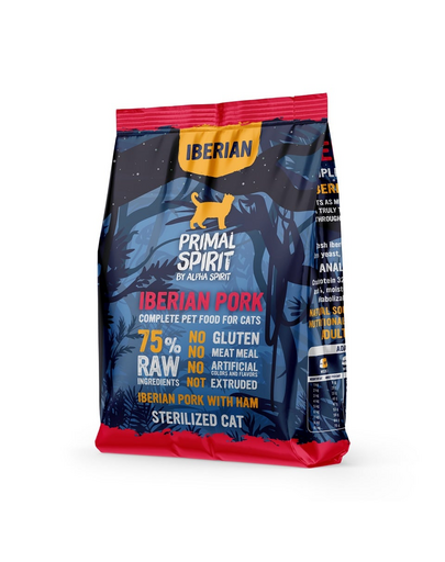 PRIMAL SPIRIT Iberian Pork hrana pentru pisica 1 kg