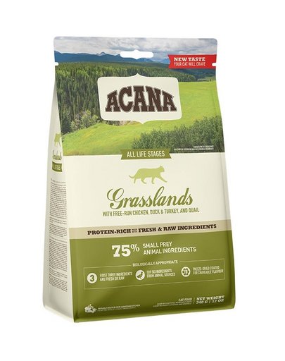 ACANA Grasslands Cat 3x340g hrana pisici toate varstele