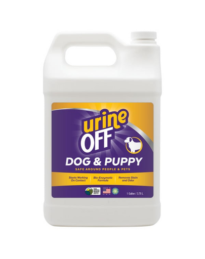 URINE OFF Solutie impotriva petelor si mirosurilor de urina, pentru caini 3,78 l