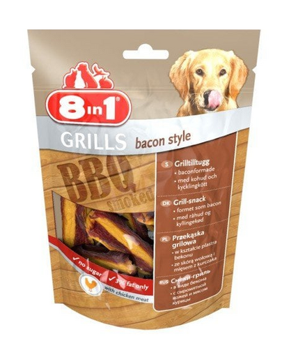8IN1 Delicatese Grills Bacon Style 80 g