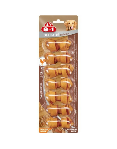 8in1 Delights oase barbecue XS 7 buc
