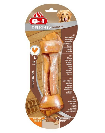 8in1 Recompensă în formă de os Delights Barbecue L