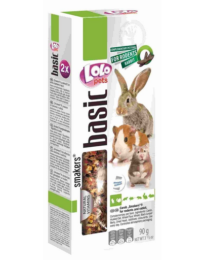LOLO PETS Smakers pentru hamster cu pâine
