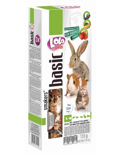 LOLO PETS Smakers pentru hamster mix 1