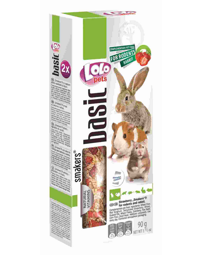 LOLO PETS Smakers pentru rozătoare căpsuni