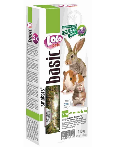 LOLO PETS Smakers pentru hamster lucernă