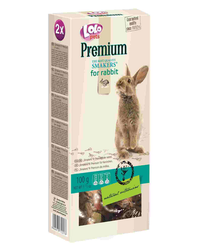 LOLO PETS Smakers Premium pentru iepure