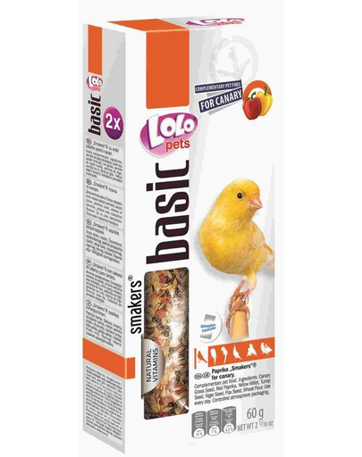 LOLO PETS Smakers pentru canar ardei