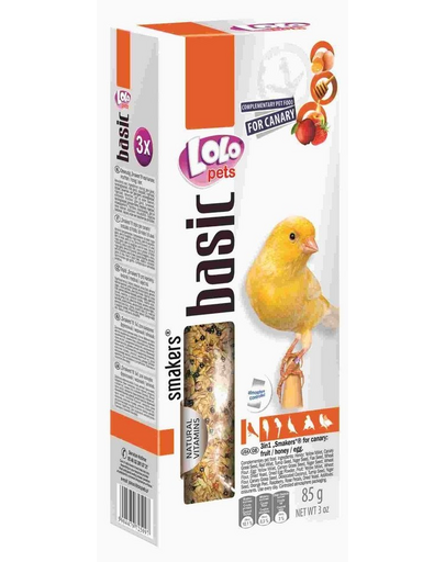 LOLO PETS Smakers pentru canar mix 3buc.