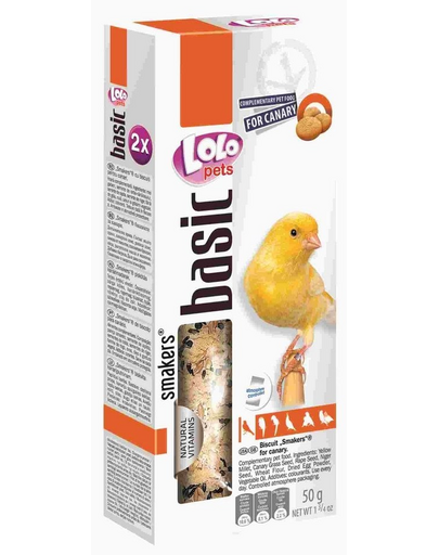 LOLO PETS Smakers pentru canar sponge cake