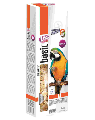 LOLO PETS Smakers pentru papagali mari Mega nuci / Cocos