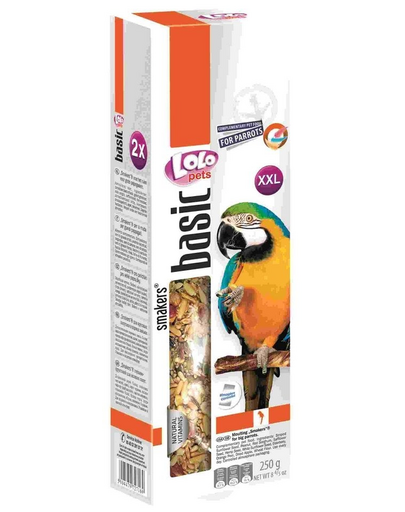 LOLO PETS Smakers năpârlire pentru papagali mari
