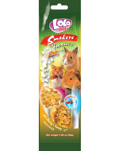 LOLO PETS Smakers pentru rozătoare miere "Weekend style "