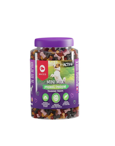 MACED Activ+ Mini mix Recompense pentru caini de talie mica 300 g