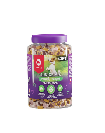 MACED Activ + Junior Mix Recompense pentru catei de talie mica 300 g