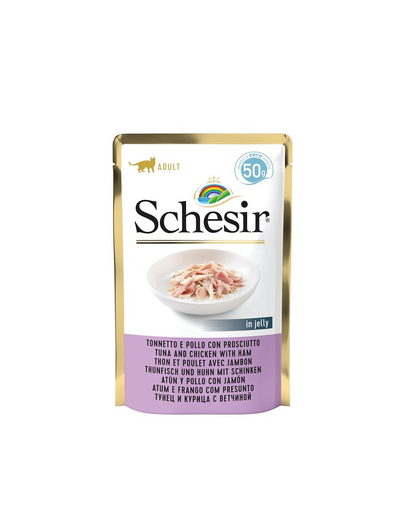 SCHESIR Ton cu pui și șuncă 50 g