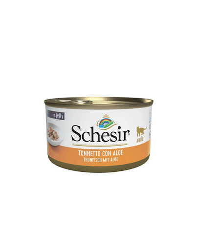 SCHESIR Hrană umedă pentru pisici, cu ton și aloe 85 g