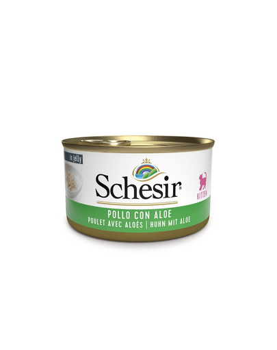 SCHESIR pui cu aloe pentru pisoi 85 g