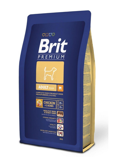BRIT Premium By Nature Adult Medium M 1 kg