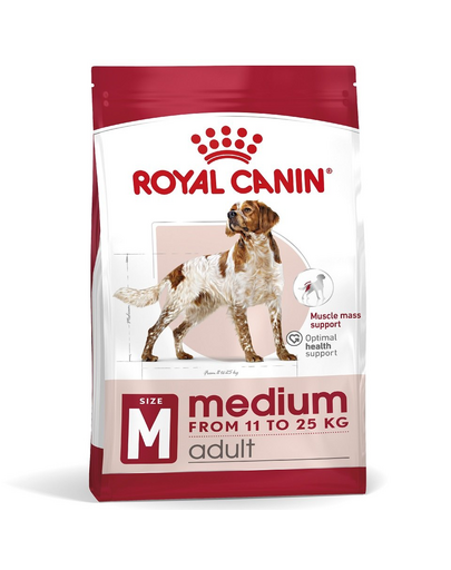ROYAL CANIN Medium Adult 4kg hrana pentru caini adulti, rase medii