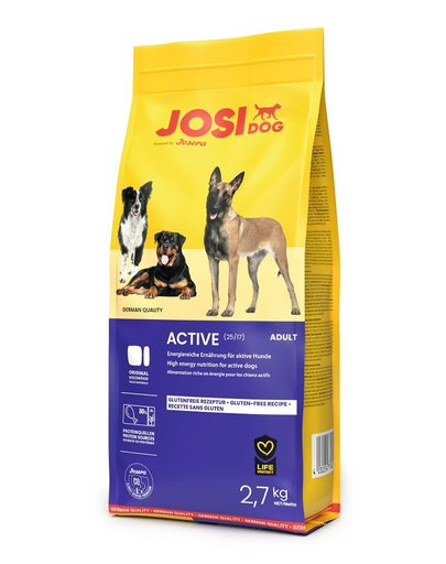 JOSERA JosiDog Active 2,7 kg hrana caini cu activitate ridicata