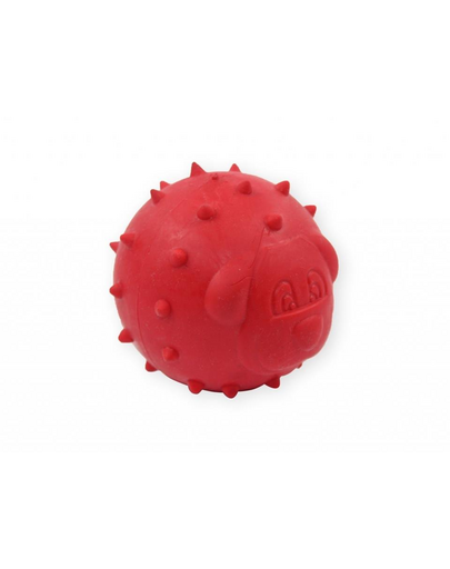 PET NOVA DOG LIFE STYLE Minge arici pentru caini, aroma de menta, rosu, 6,5cm