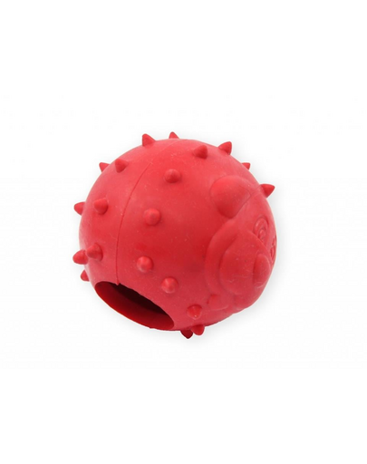 PET NOVA DOG LIFE STYLE Minge arici pentru caini, aroma de menta, rosu, 6,5cm