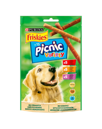 FRISKIES Picnic Variety Recompense pentru caini, mix de carne 126g