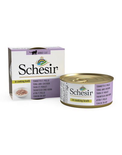 SCHESIR Ton cu pui în bulion 70 g