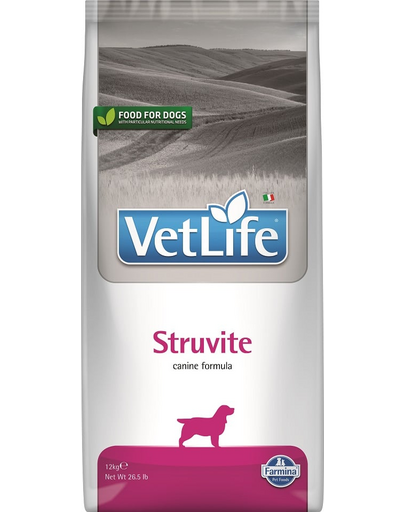 FARMINA Vet Life Dog Struvite 12 kg Sac hrana pentru caini cu calculi de struvita