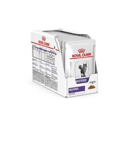 ROYAL CANIN VHN Cat Neutered Balance 48x85g hrana umeda pisici adulte cu tendinta de ingrasare, de la sterilizare pana la 7 ani
