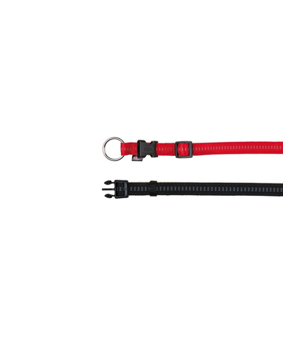 TRIXIE Zgardă 30-45cm/15mm negru