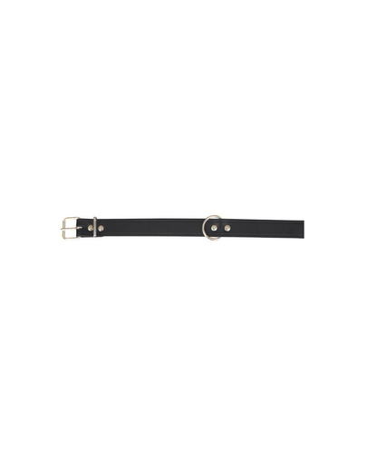 TRIXIE Zgardă piele 42 cm / 16 mm negru