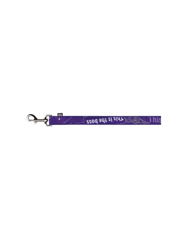 TRIXIE Lesă "Modern art this is The boss lead XS 1.20 M / 10 mm violet