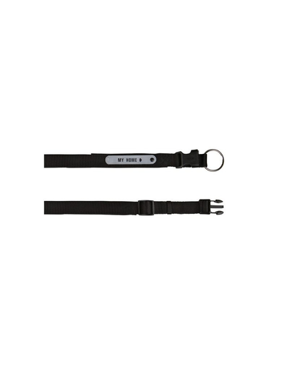 TRIXIE Zgardă cu medalion l: 45–50 cm / 25 mm negru
