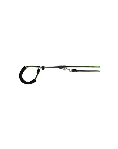 TRIXIE Lesă "Fusion retriever lead M - XL 1.9 M 13 mm negru - verde