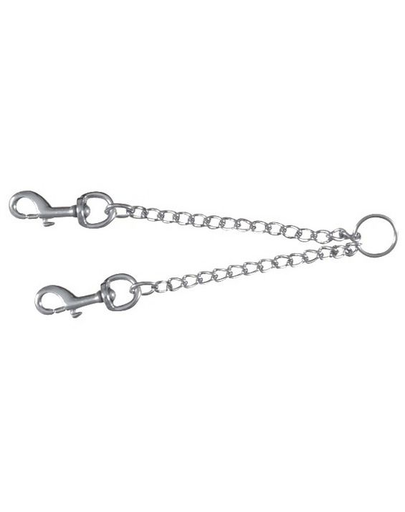 TRIXIE Divider lanț pentru doi câini 42 cm