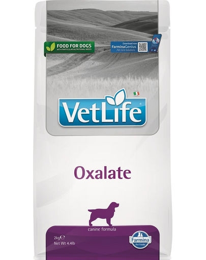 FARMINA Vet Life Oxalate 2 kg Hrana veterinara caini cu calculi de oxalat