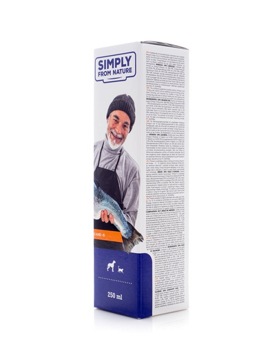 SIMPLY FROM NATURE Salmon oil Ulei de somon pentru caini si pisici 250 ml