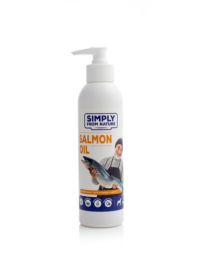SIMPLY FROM NATURE Salmon oil Ulei de somon pentru caini si pisici 250 ml