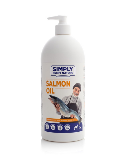 SIMPLY FROM NATURE Salmon oil Ulei de somon pentru animale de companie 1000 ml