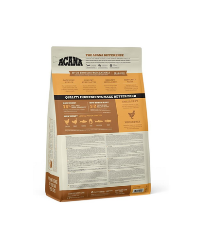 ACANA Wild Prairie Cat hrana uscata pentru pisici de toate varstele, cu pui curcan si peste 1,8 kg