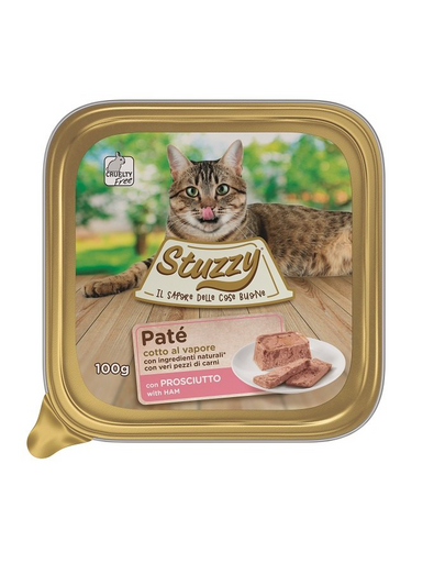 STUZZY Cat Pate cu sunca, hrana pisica 100 g